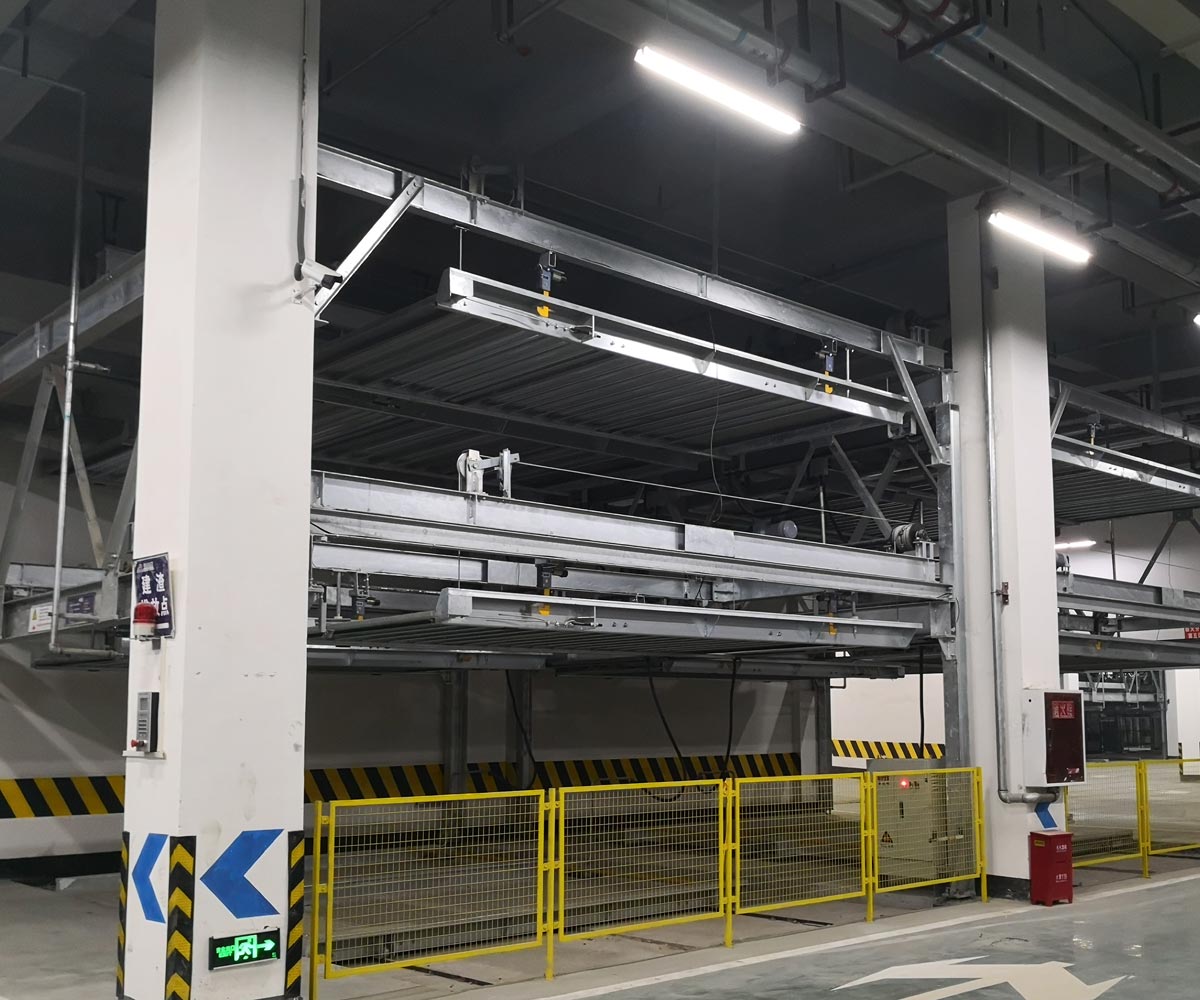 PSH2重列二層升降橫移機(jī)械式停車(chē)設(shè)備